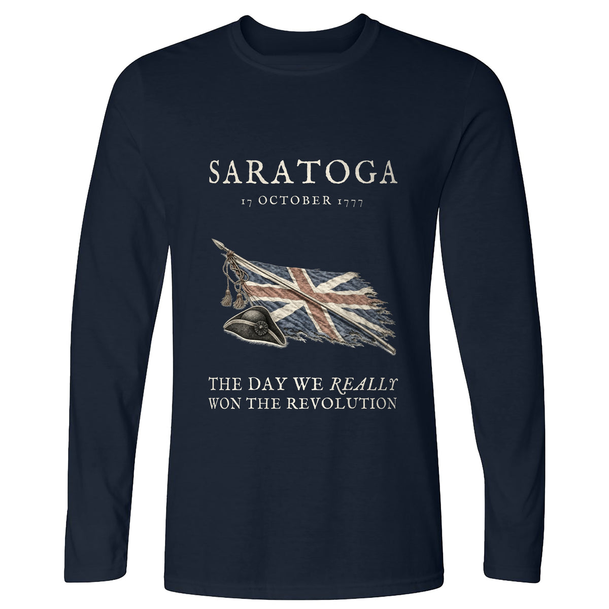 Saratoga 1777 Long Sleeve T-Shirt