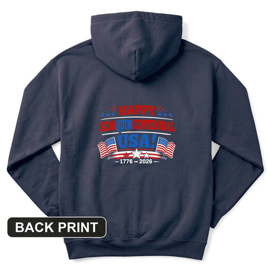 Semiquincentennial Back Print Hoodie