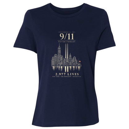 September 11 Never Forget Women's T-Shirt