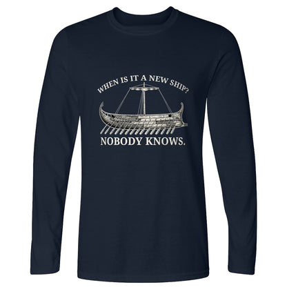 Ship of Theseus Long Sleeve T-Shirt