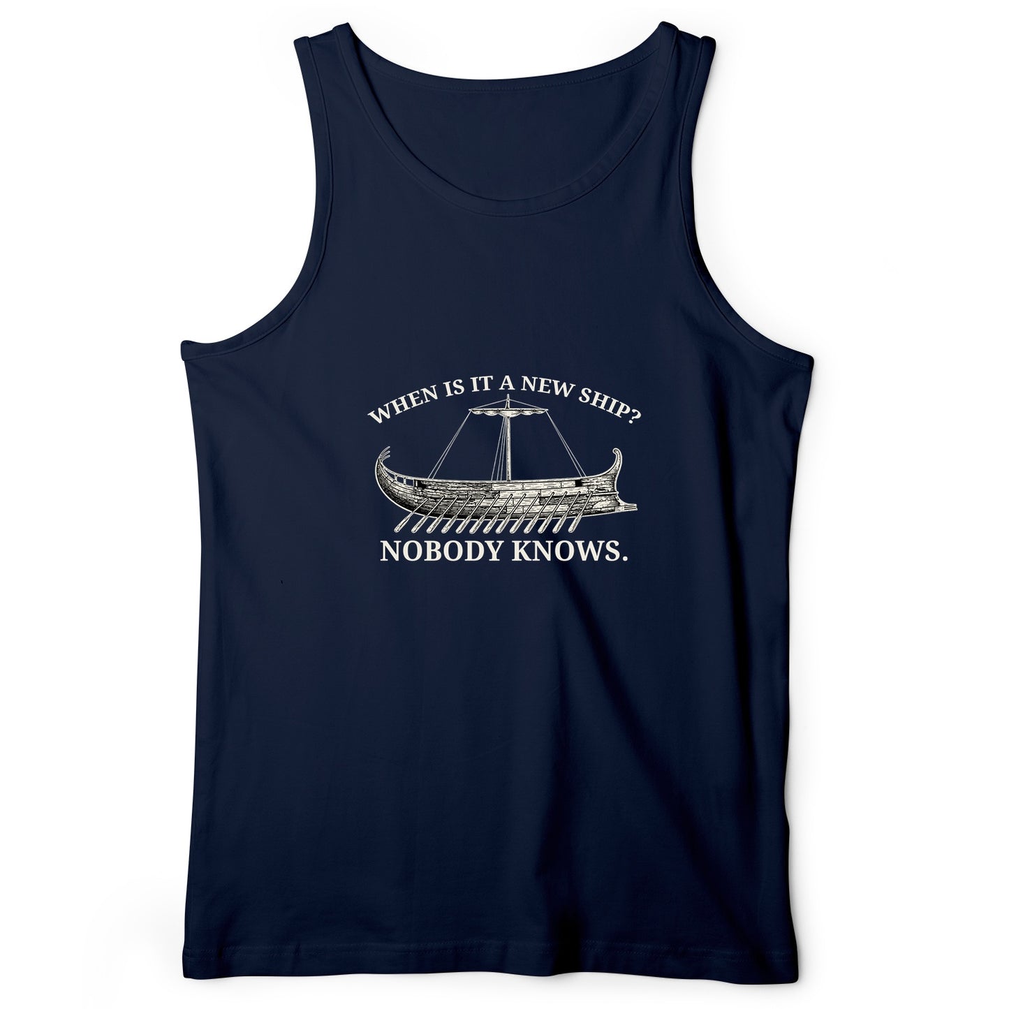 Ship of Theseus Tank Top