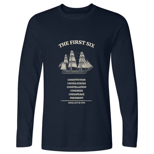 Six Frigates Long Sleeve T-Shirt