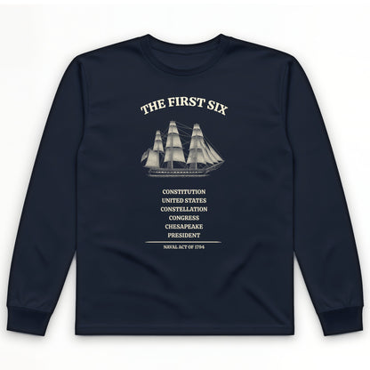 Six Frigates Long Sleeve T-Shirt
