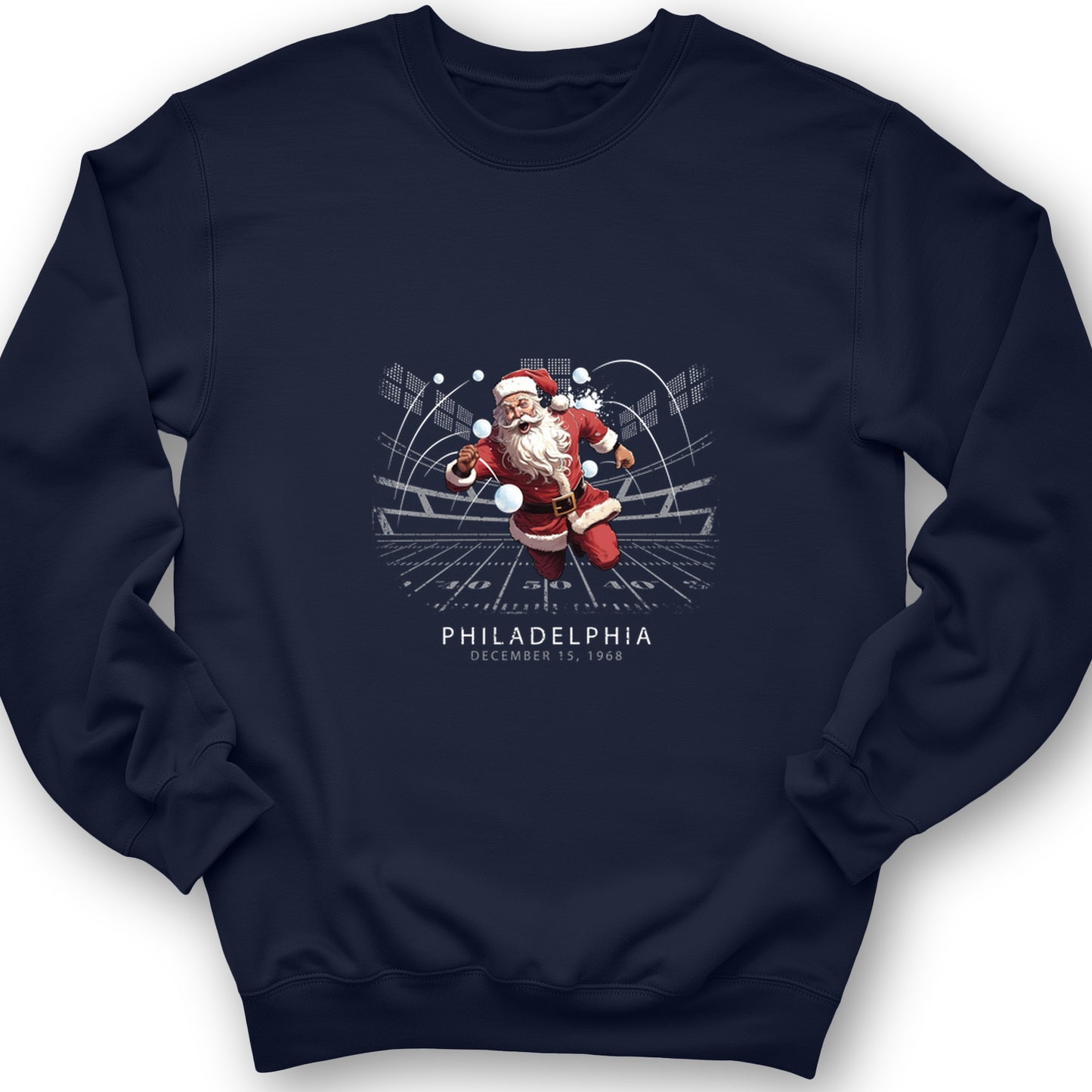 Snowballs at Santa Crewneck