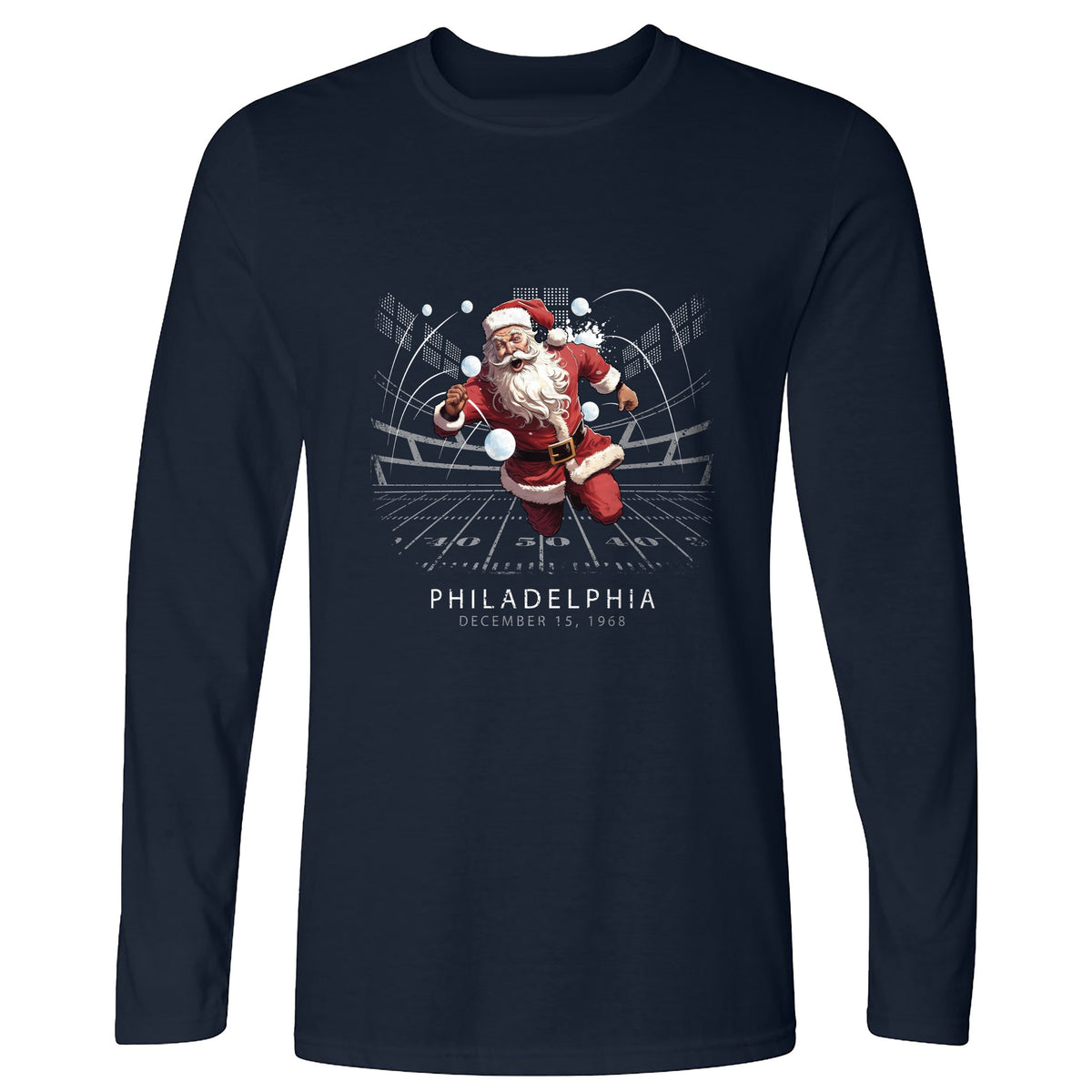 Snowballs at Santa Long Sleeve T-Shirt