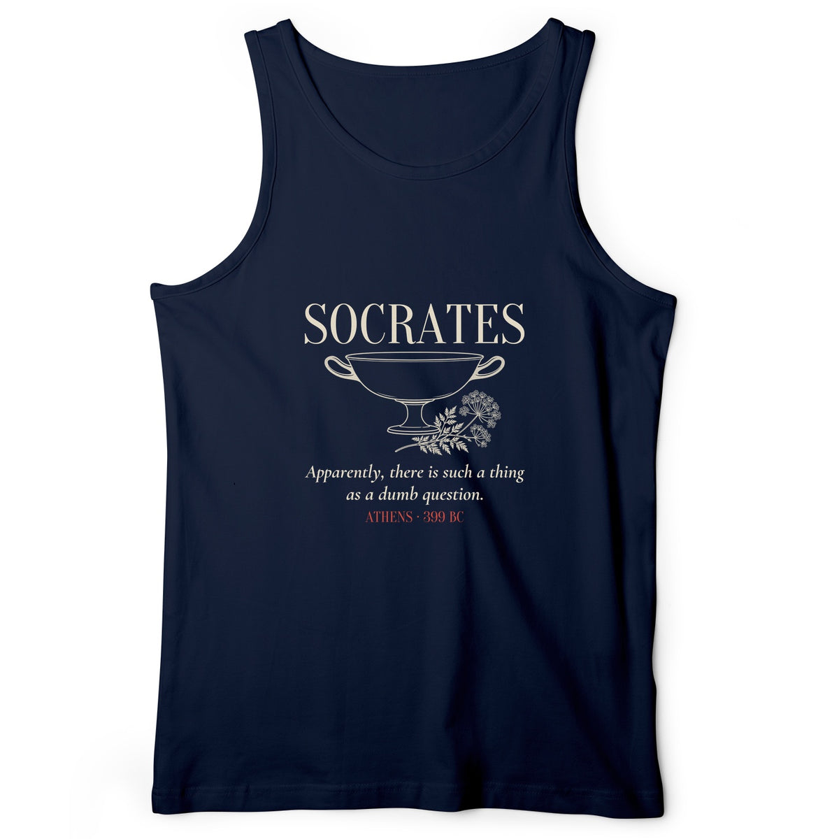 Socrates Dumb Question Tank Top