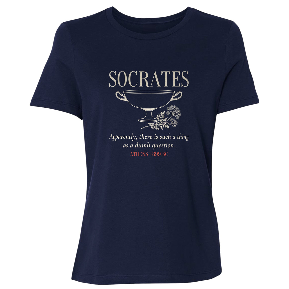 Socrates Dumb Question Women's T-Shirt