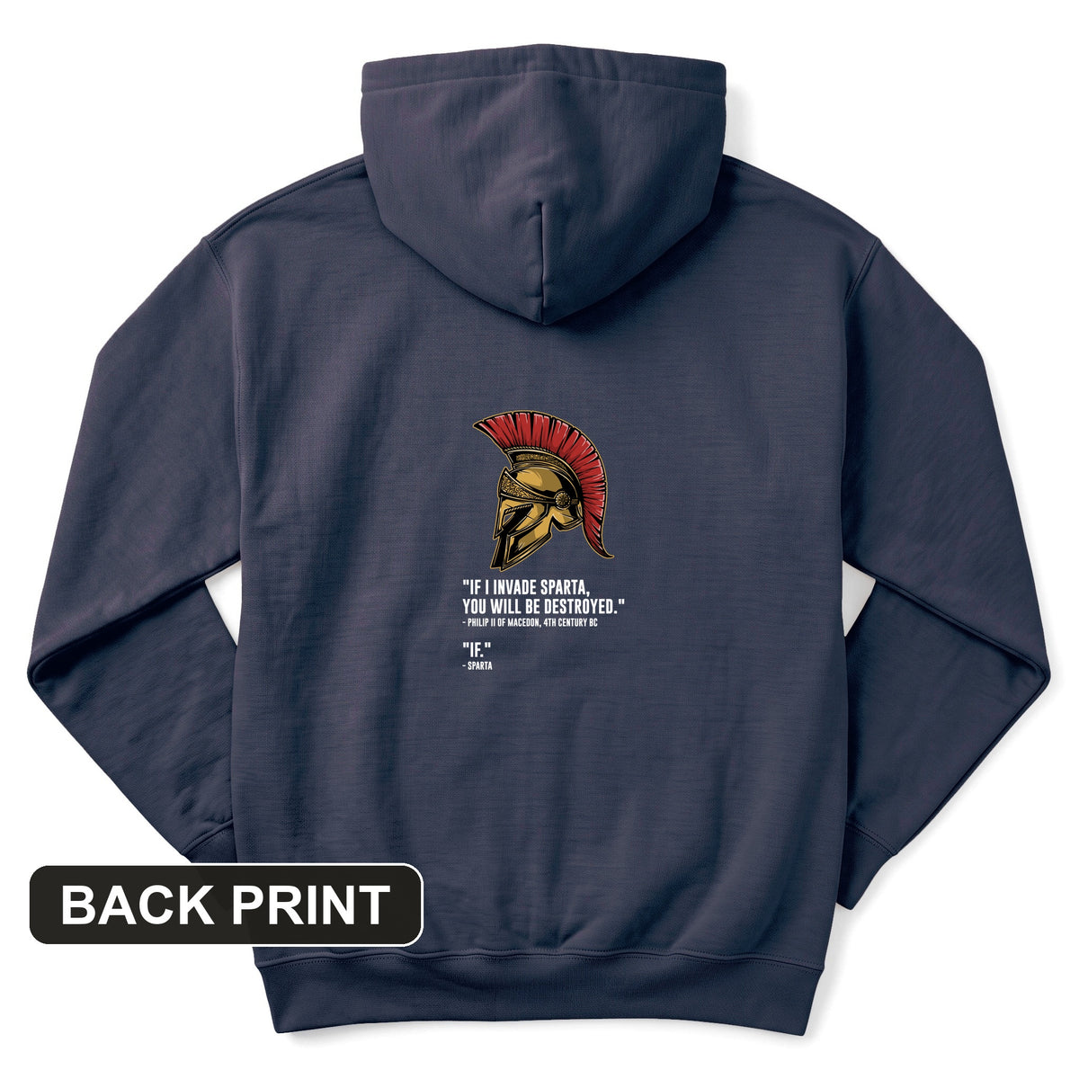 Sparta - If Back Print Hoodie