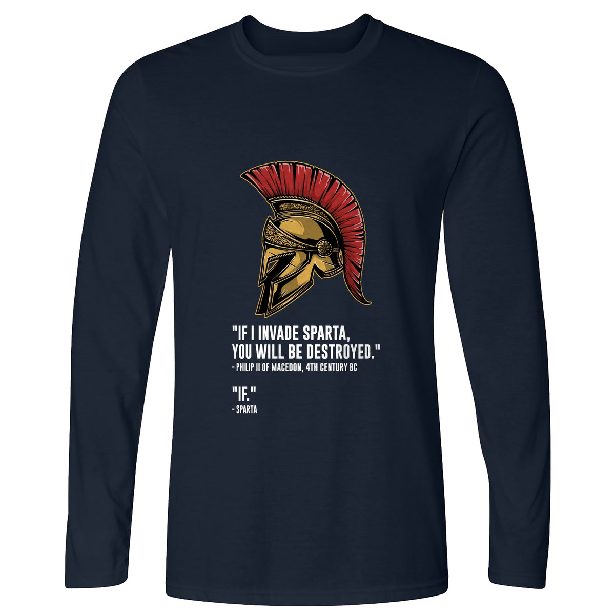 Sparta - If Long Sleeve T-Shirt
