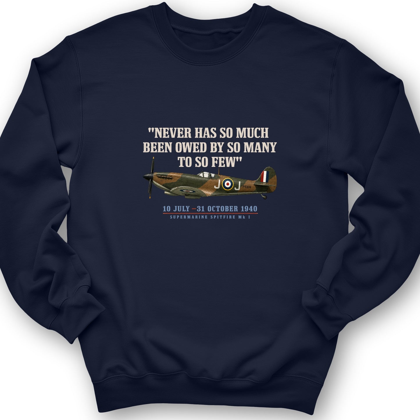 Spitfire So Few Quote Sweatshirt