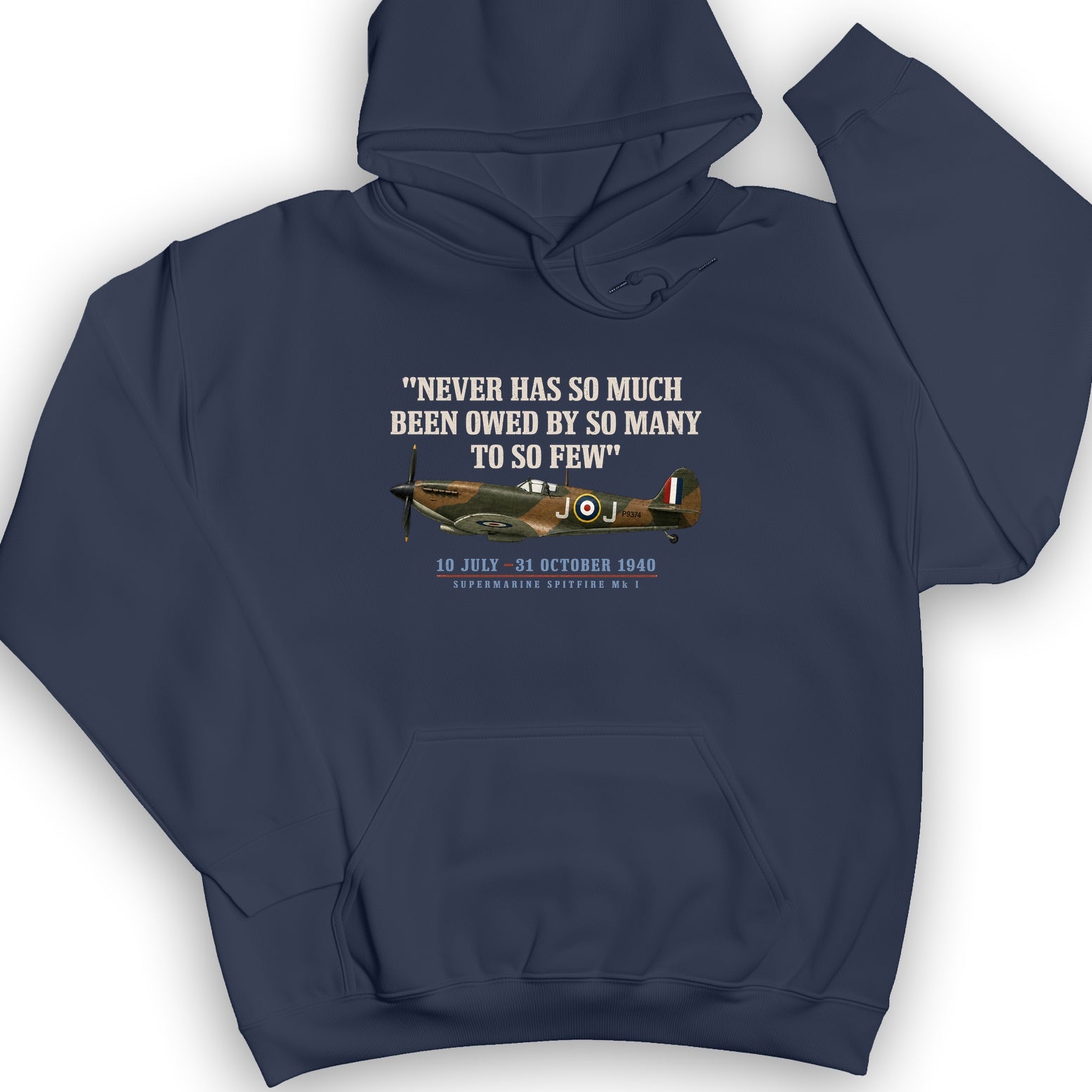 Spitfire So Few Quote Hoodie