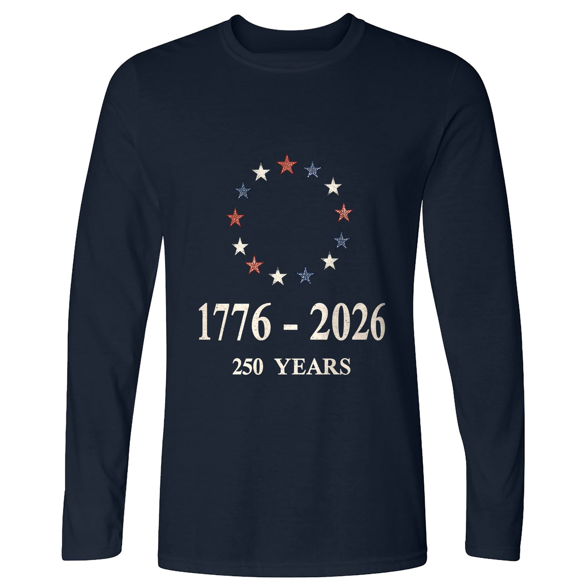 Stars Freedom Long Sleeve T-Shirt