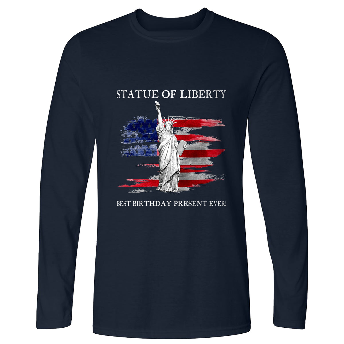 Statue Of Liberty Long Sleeve T-Shirt