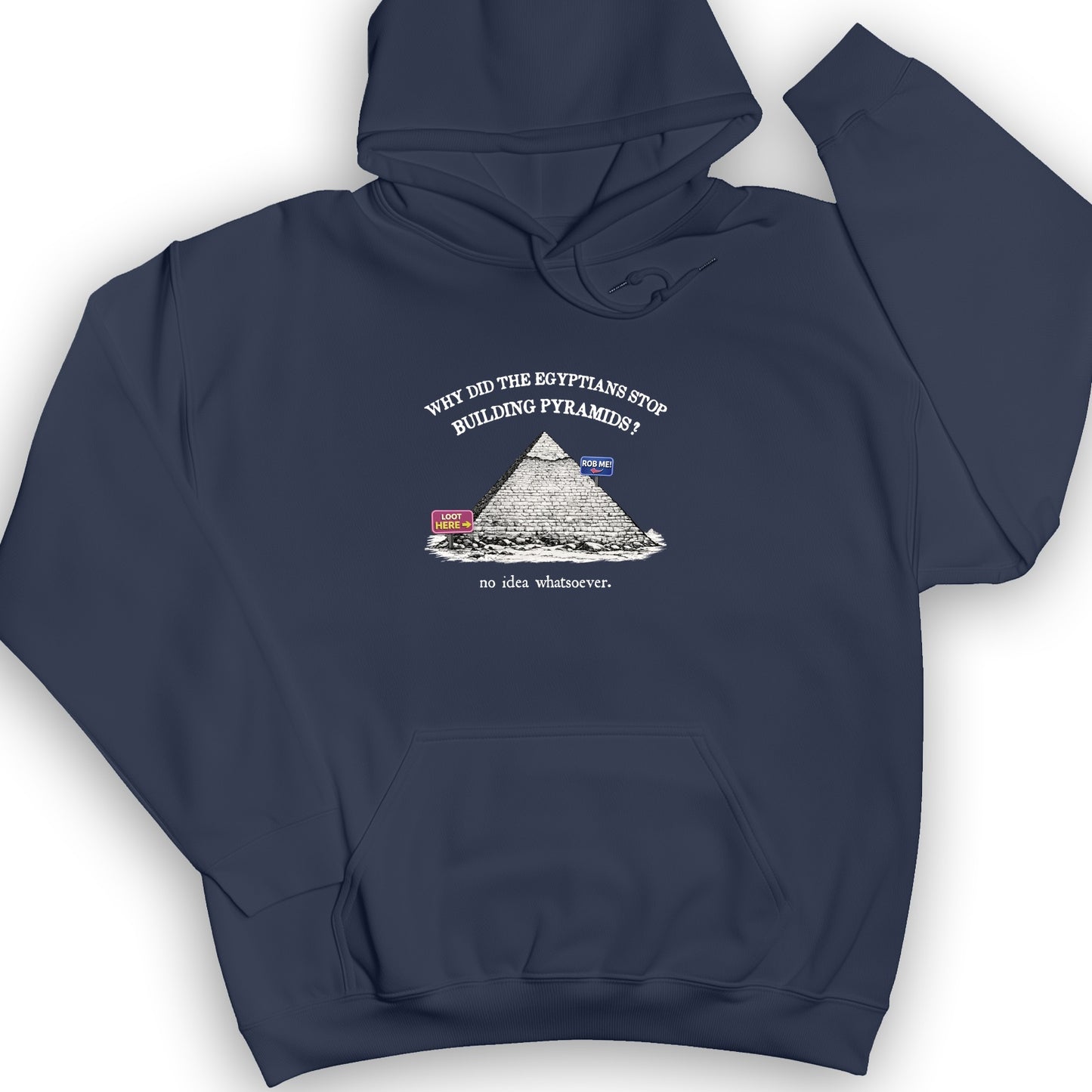 Stop Building Pyramids Hoodie