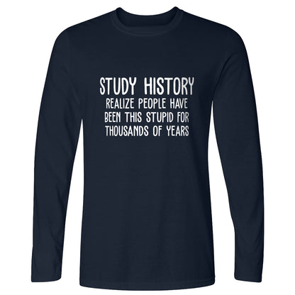 Study History Long Sleeve T-Shirt