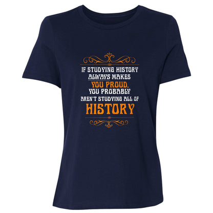 Studying History Women's T-Shirt