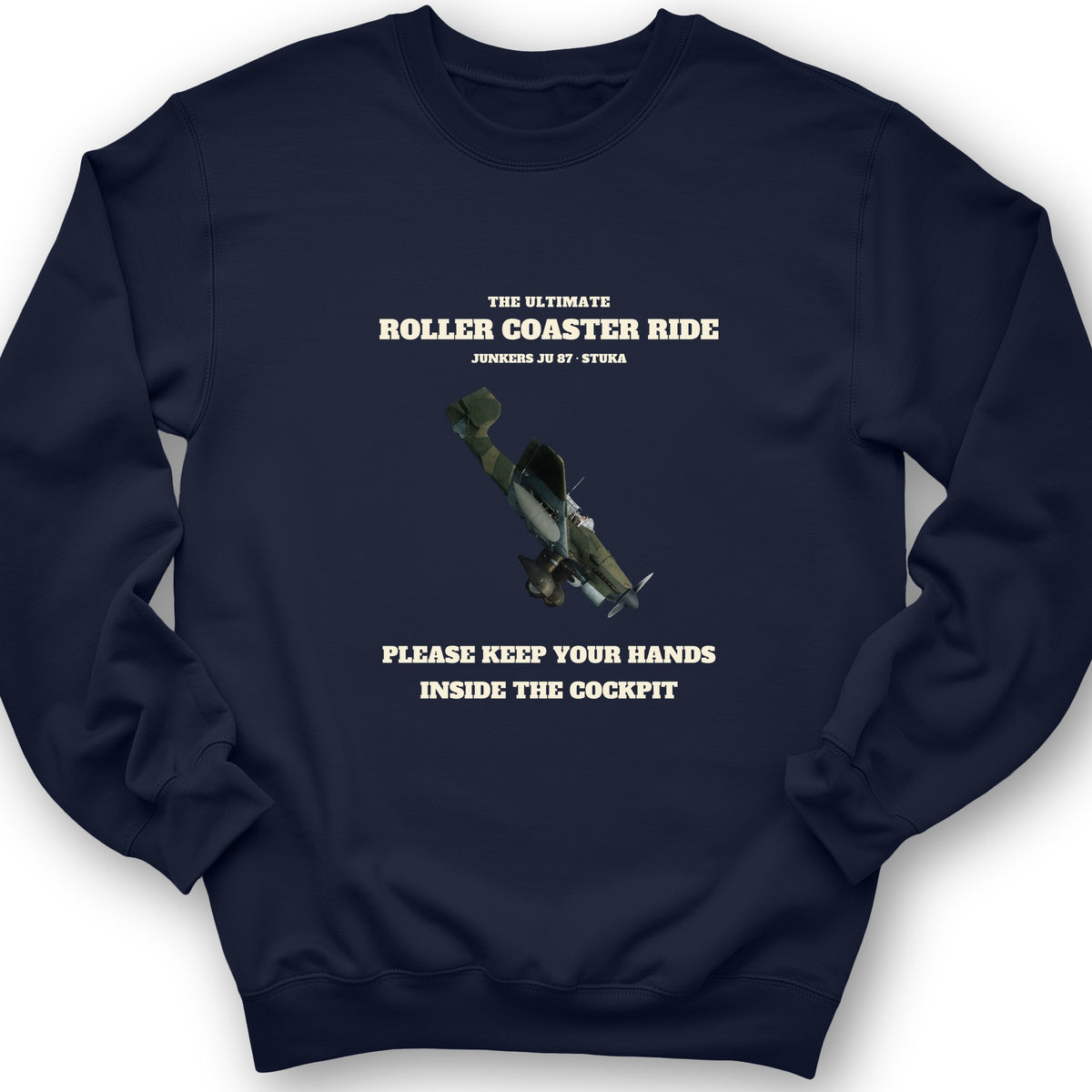 Stuka Roller Coaster Ride Crewneck