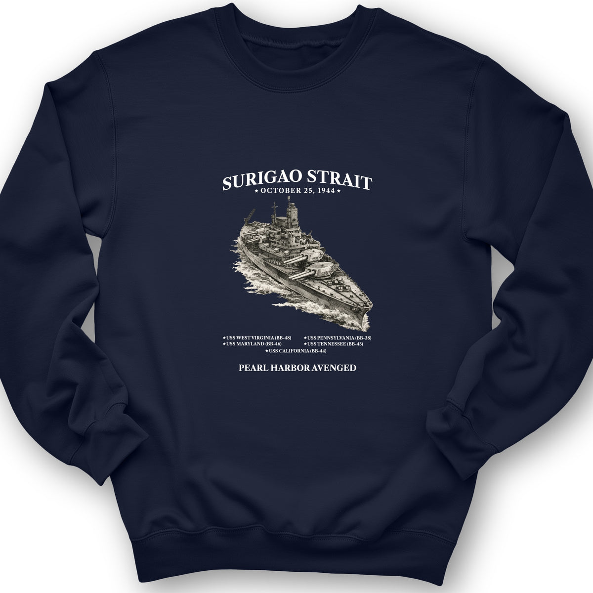 Surigao Strait Crewneck