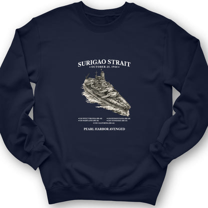 Surigao Strait Crewneck