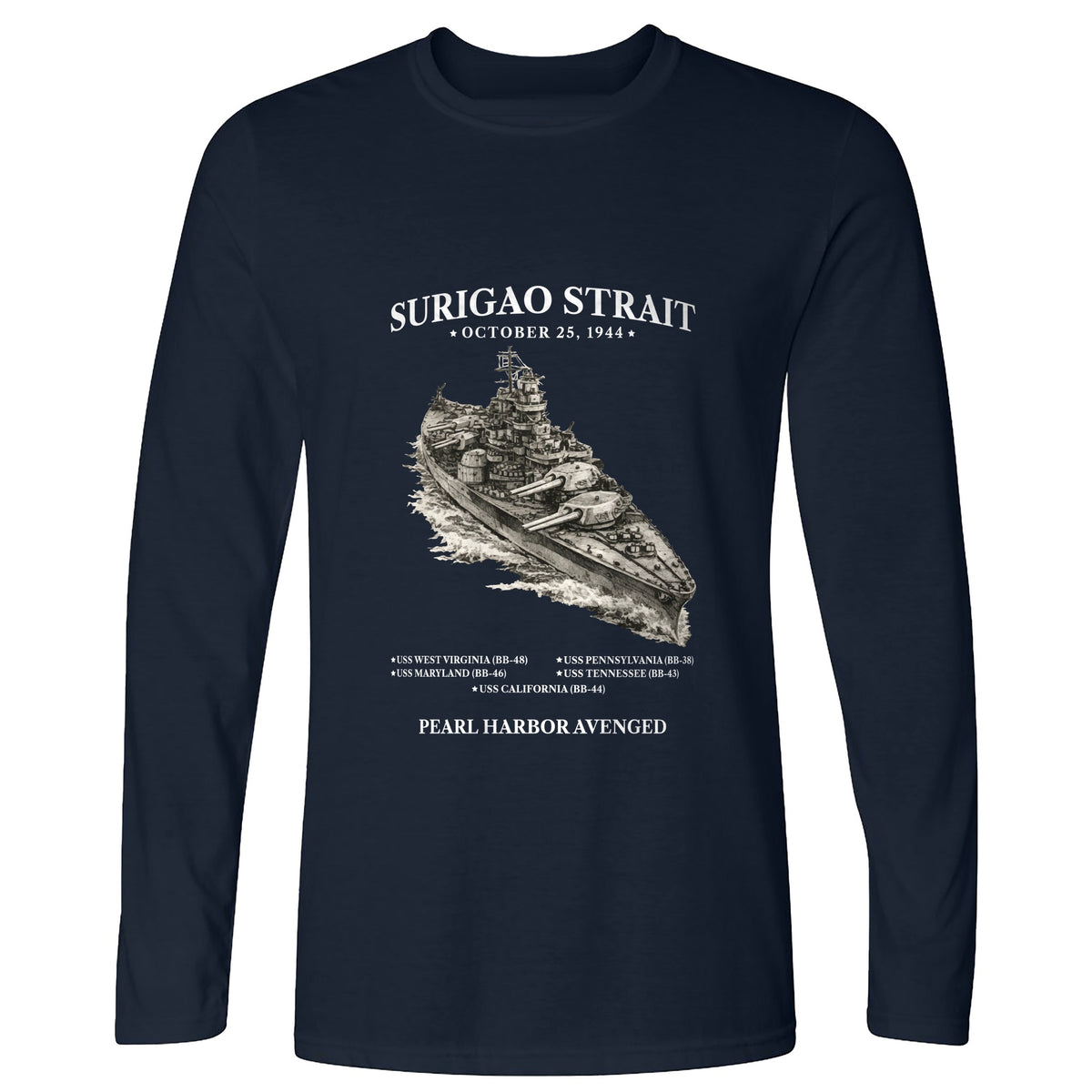 Surigao Strait Long Sleeve T-Shirt