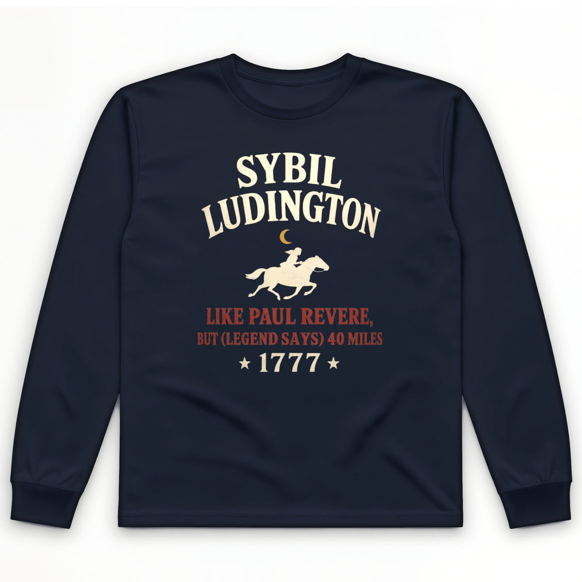 Sybil Ludington Long Sleeve T-Shirt