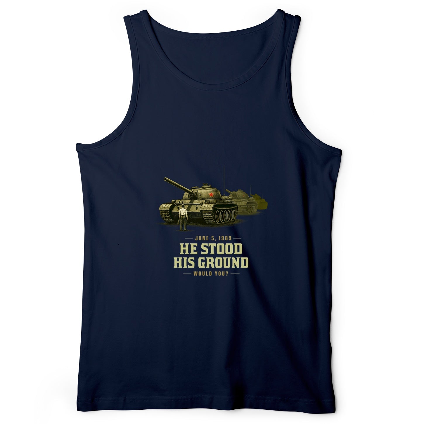 Tank Man Tank Top