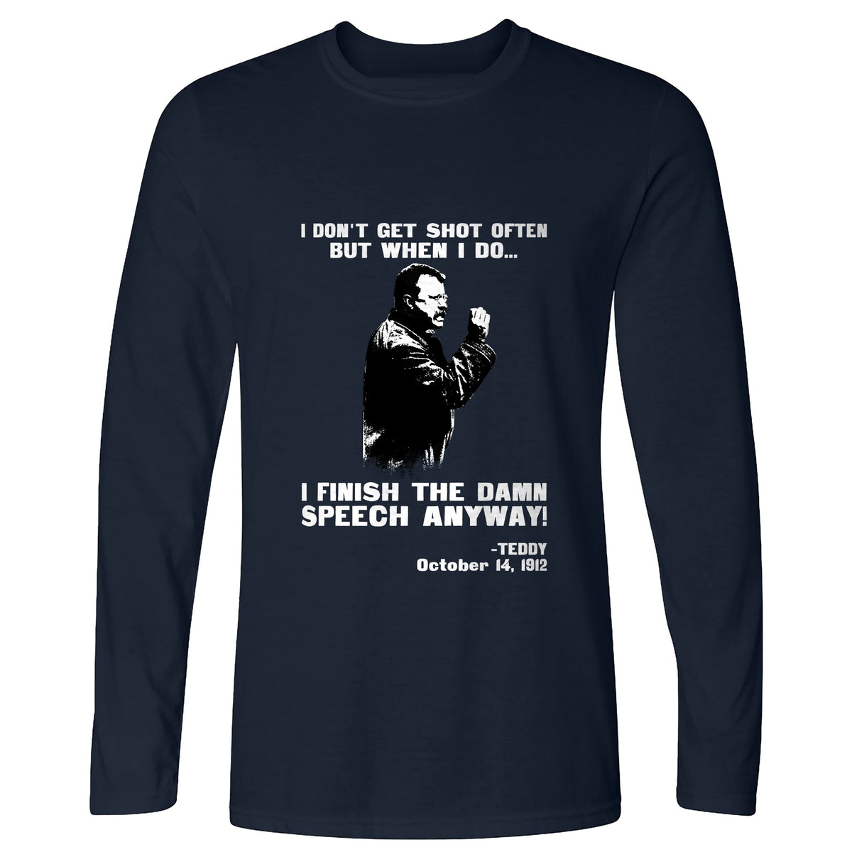 Teddy Speech Long Sleeve T-Shirt
