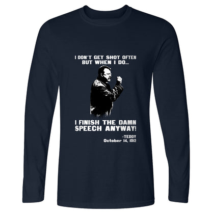 Teddy Speech Long Sleeve T-Shirt