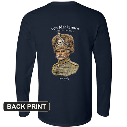 The Last Hussar Back Print Long Sleeve T-Shirt