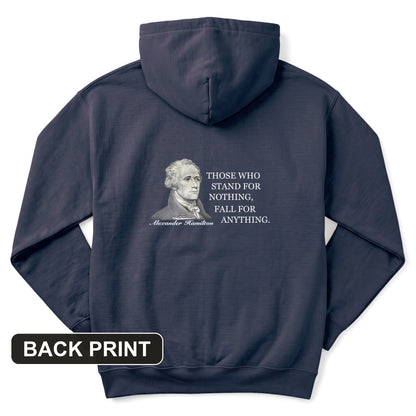 Those Who Stand For Back Print Hoodie