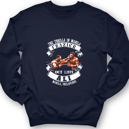 Thrilla In Manila Crewneck