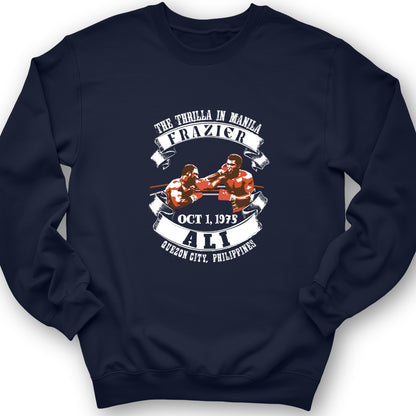Thrilla In Manila Crewneck