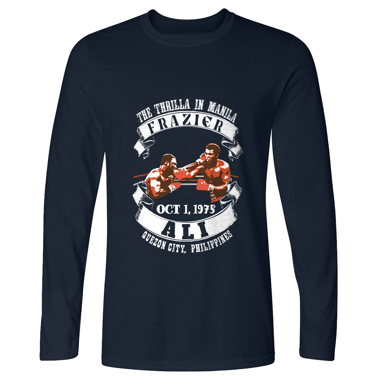 Thrilla In Manila Long Sleeve T-Shirt