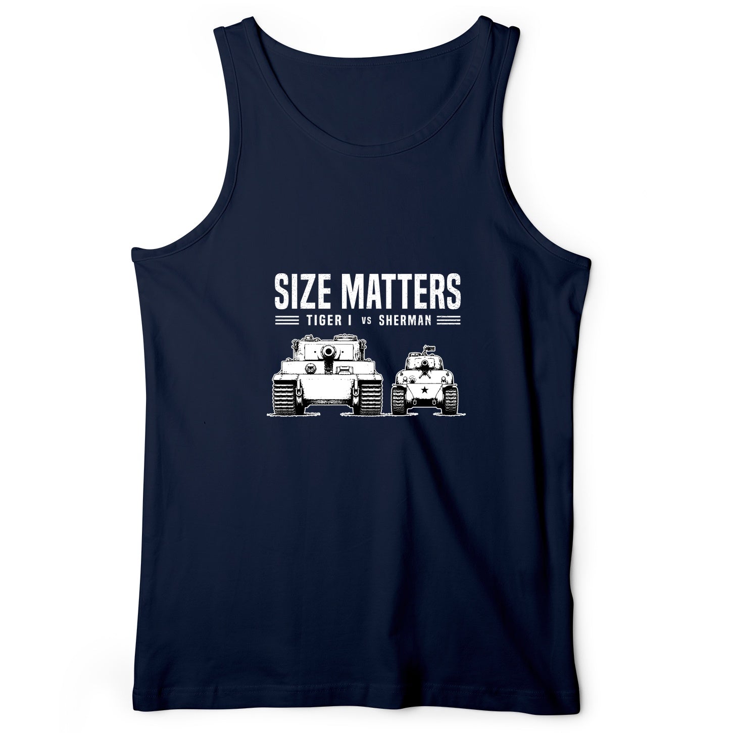 Tiger vs Sherman Tank Top