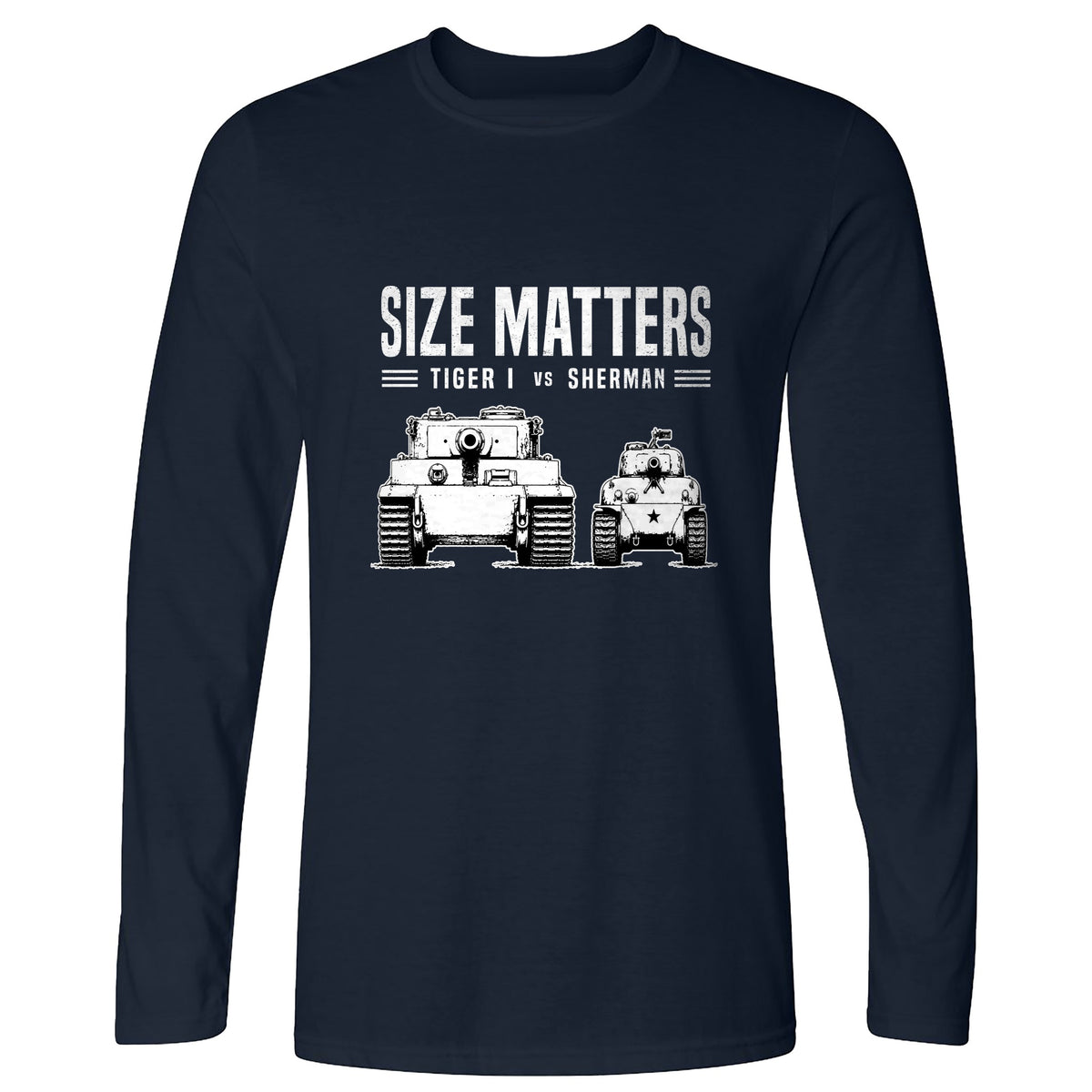 Tiger vs Sherman Long Sleeve T-Shirt