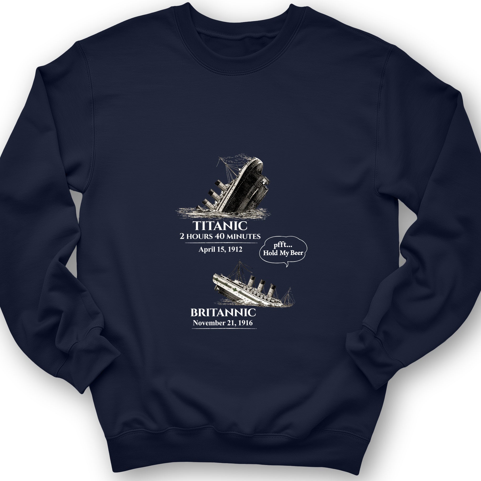 Titanic and Britannic Sweatshirt
