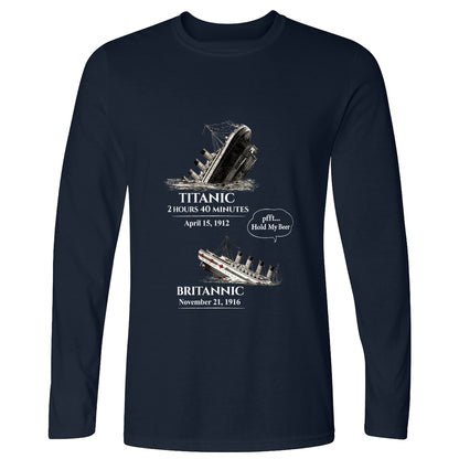 Titanic and Britannic Long Sleeve T-Shirt