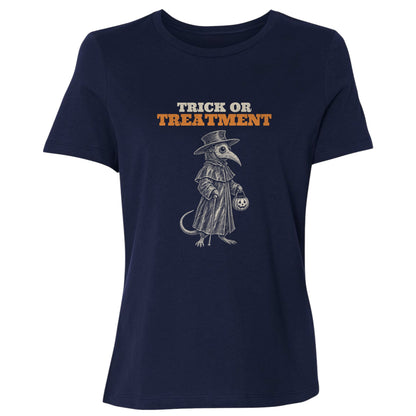 Trick Or Treatment Plague Rat Women's T-Shirt