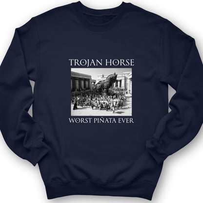 Trojan Horse Pinata Crewneck