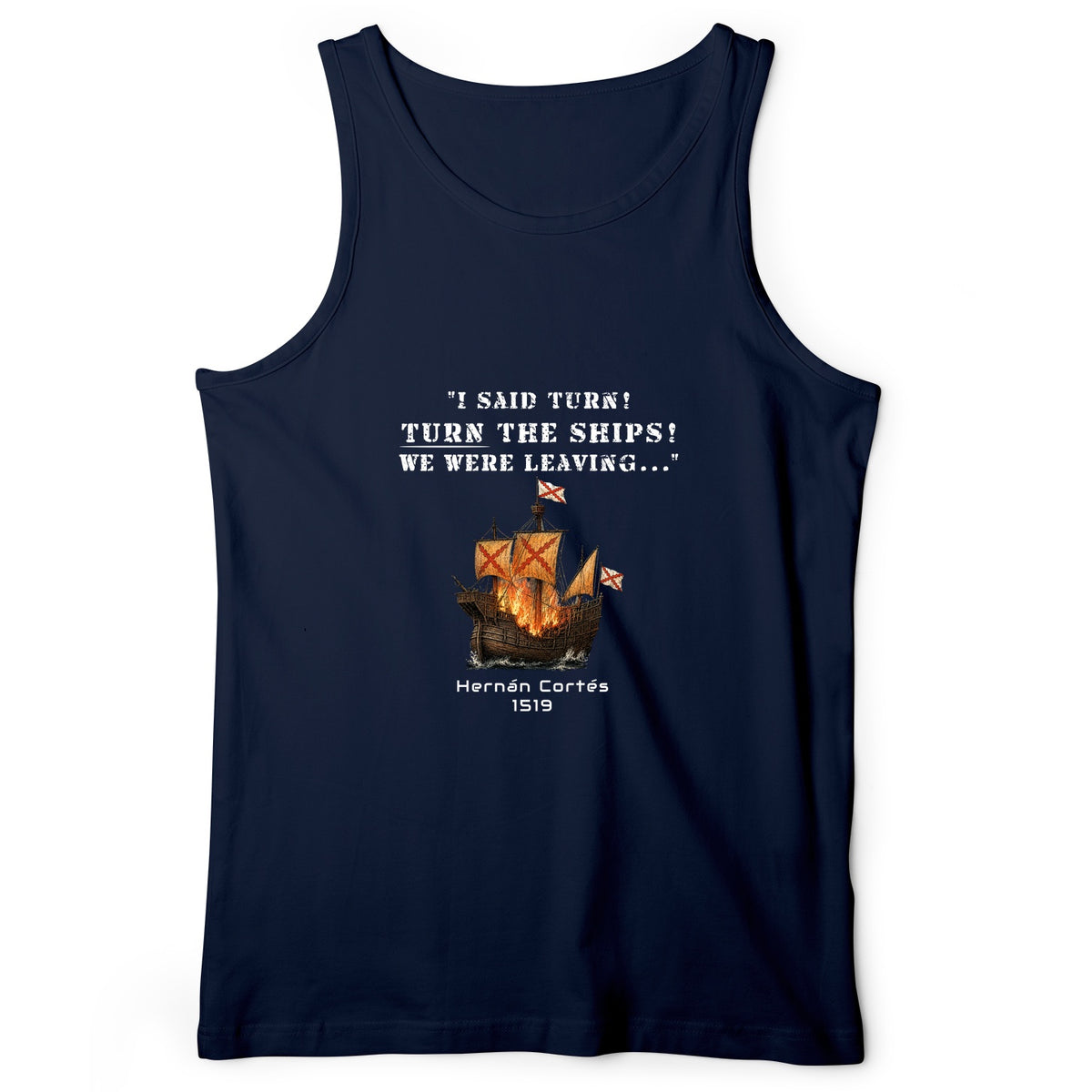 Turn The Ships Tank Top