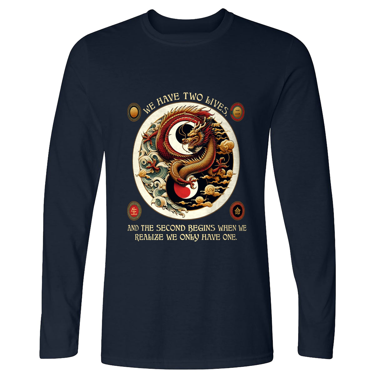 Two Lives Long Sleeve T-Shirt
