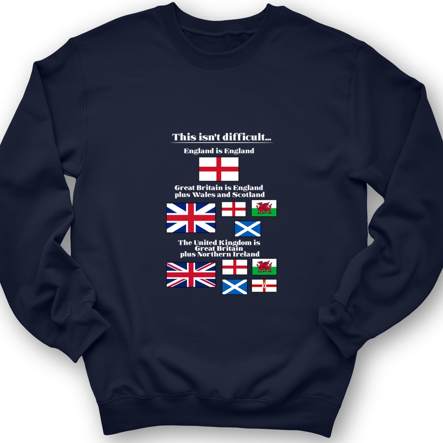 UK Make-up Crewneck