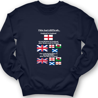UK Make-up Crewneck