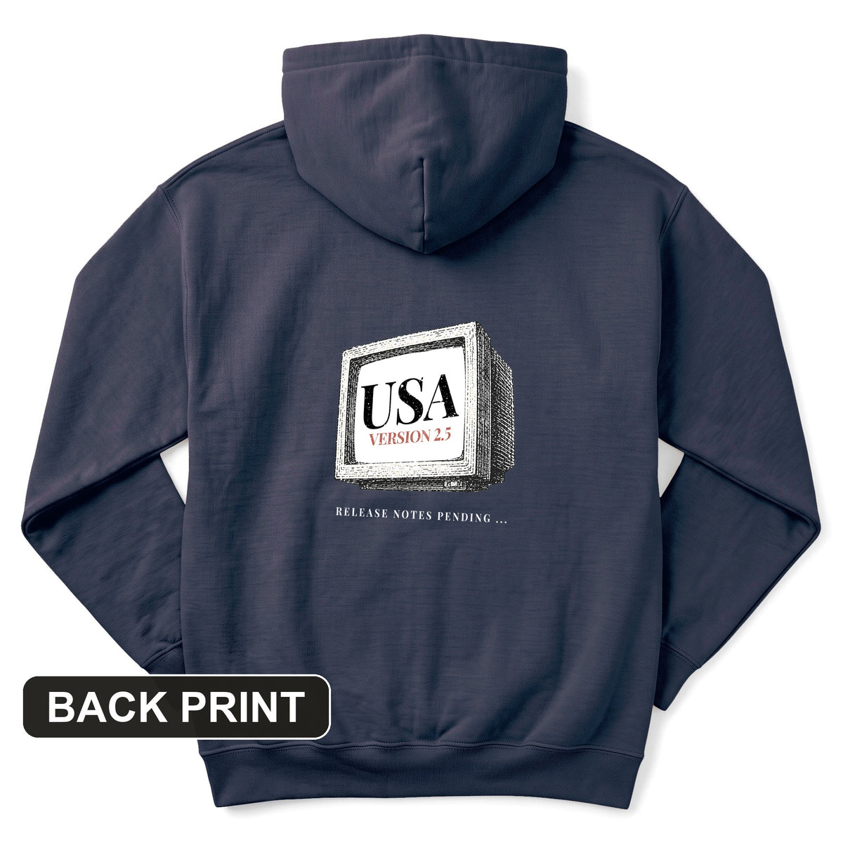 USA 2.5 Back Print Hoodie
