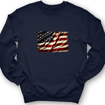 USA Flag Crewneck