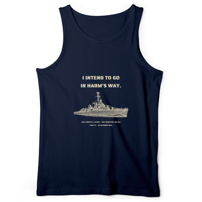 USS Johnston In Harms Way Tank Top