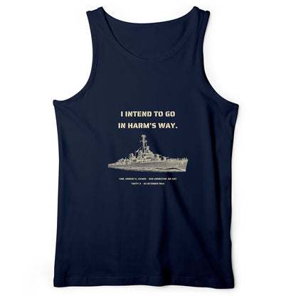 USS Johnston In Harms Way Tank Top