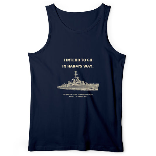 USS Johnston In Harms Way Tank Top