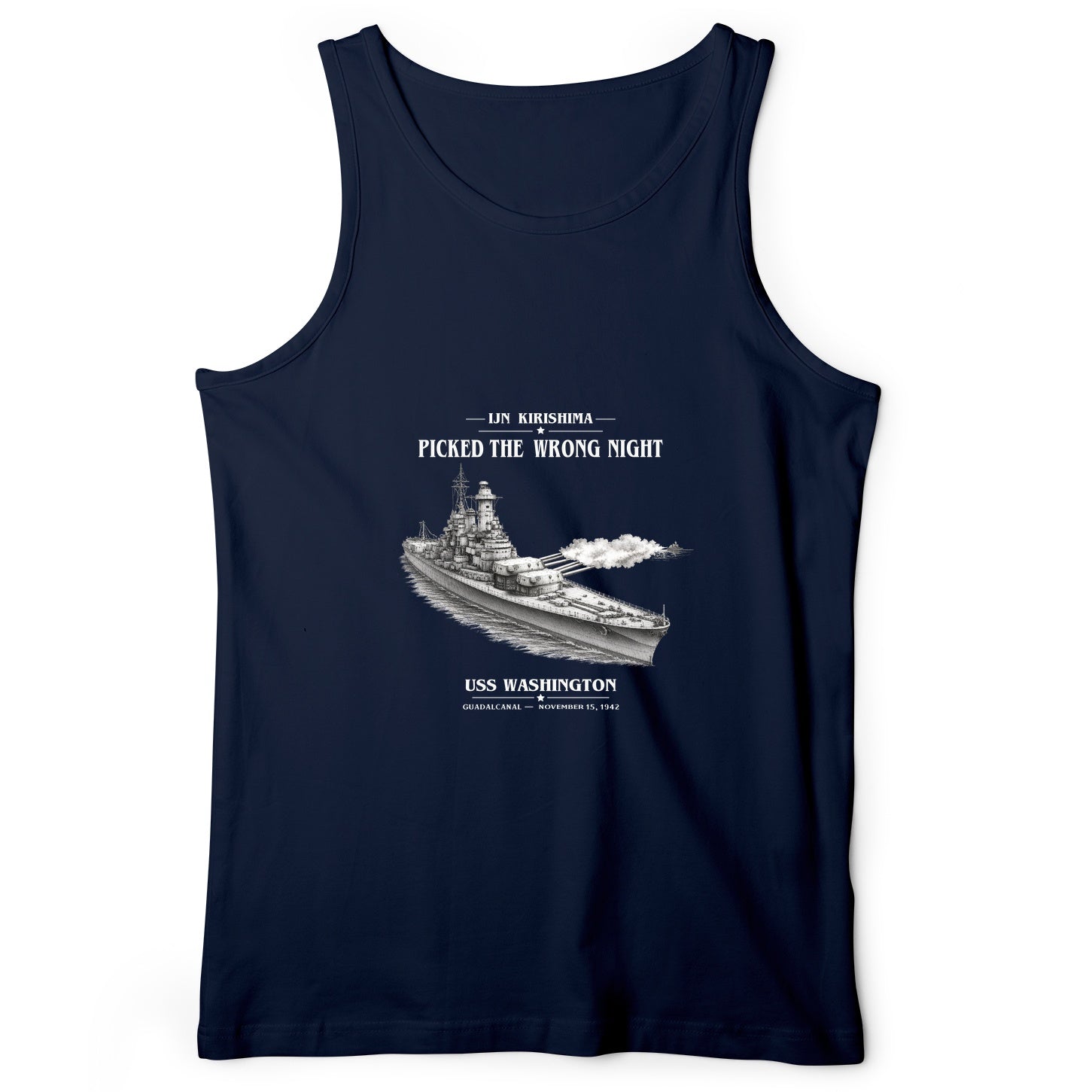 USS Washington at Guadalcanal Tank Top