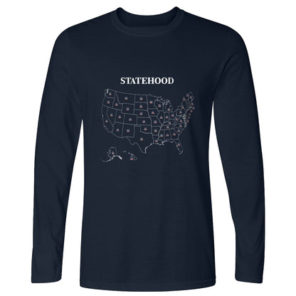 US Statehood Long Sleeve T-Shirt